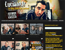 Tablet Screenshot of luciano.fr